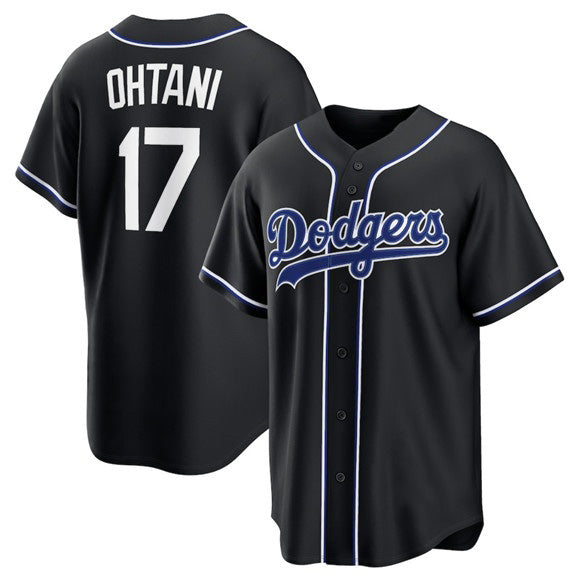Los Angeles Dodgers #17 Shohei Ohtani 2026 Black MIKSHPS Out Stitched Jersey