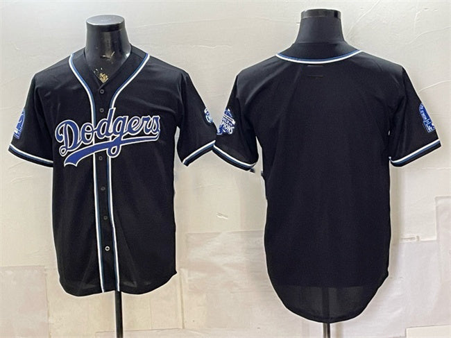 Los Angeles Dodgers Blank B2B Champs 2026 Black MIKSHPS Out Style Vapor Limited Stitched Jersey