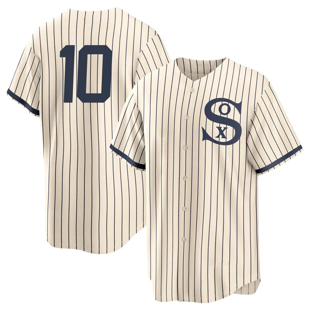 Chicago White Sox #10 Chase Meidroth Player Cream MIKSHPS Field of Dreams Home Game Stitched Jerseys