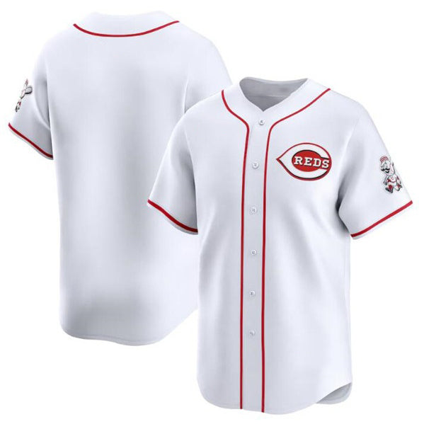 Cincinnati Reds Blank White MIKSHPS Home Limited Stitched Jersey