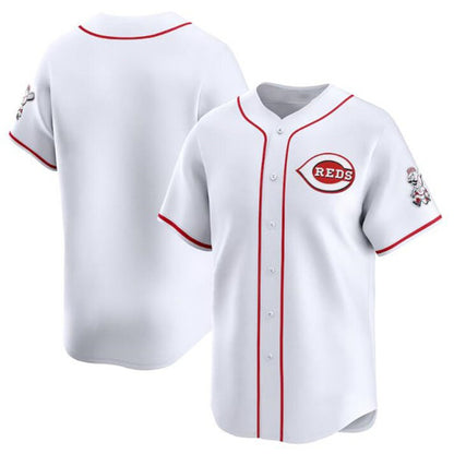 Cincinnati Reds Blank White MIKSHPS Home Limited Stitched Jersey
