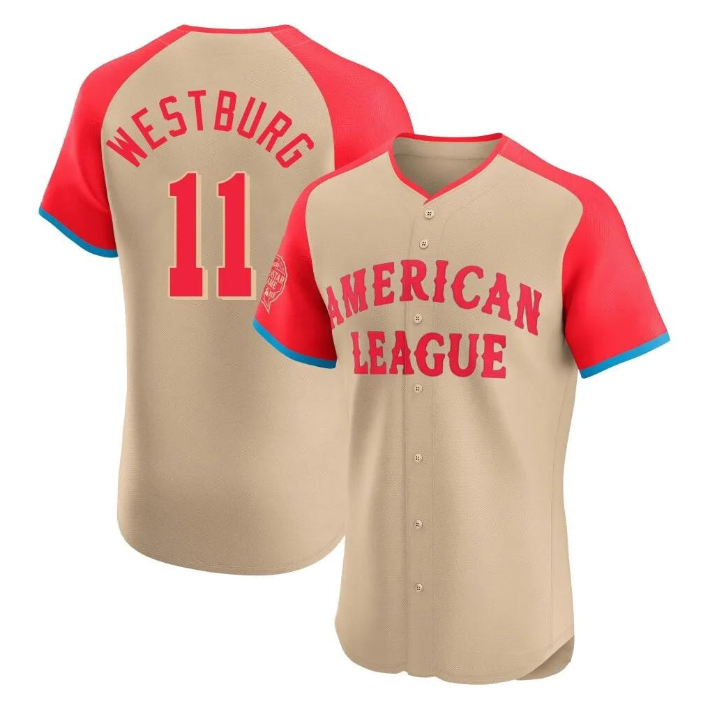 Baltimore Orioles #11 Jordan Westburg Player Cream MIKSHPS American League All-Star Limited Elite Home Game Stitched Jerseys