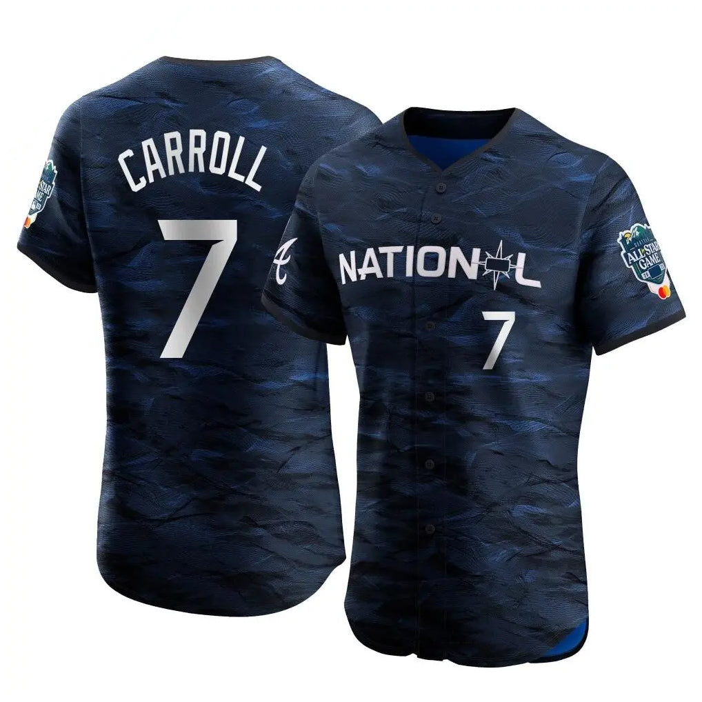 Arizona Diamondbacks #7 Corbin Carroll Player Royal MIKSHPS Limited Elite National League Game All-Star Stitched Jerseys