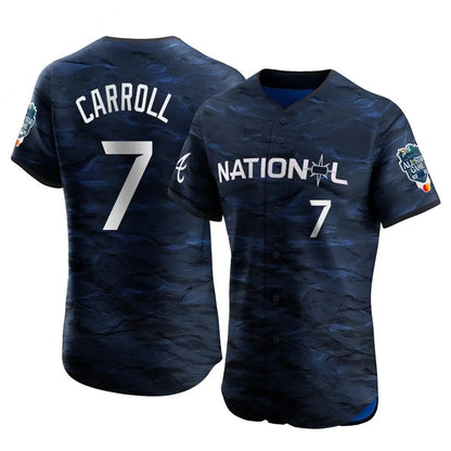 Arizona Diamondbacks #7 Corbin Carroll Player Royal MIKSHPS Limited Elite National League Game All-Star Stitched Jerseys