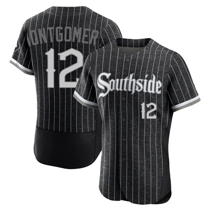Chicago White Sox #12 Colson Montgomery Player Black MIKSHPS City Connect Limited Elite Home Stitched Jerseys