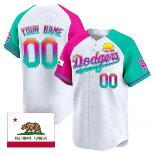 Custom Los Angeles Dodgers 2024 Spring Training Patch Vapor Premier Limited Jersey ¨C All Stitched-Black MIKSHPS