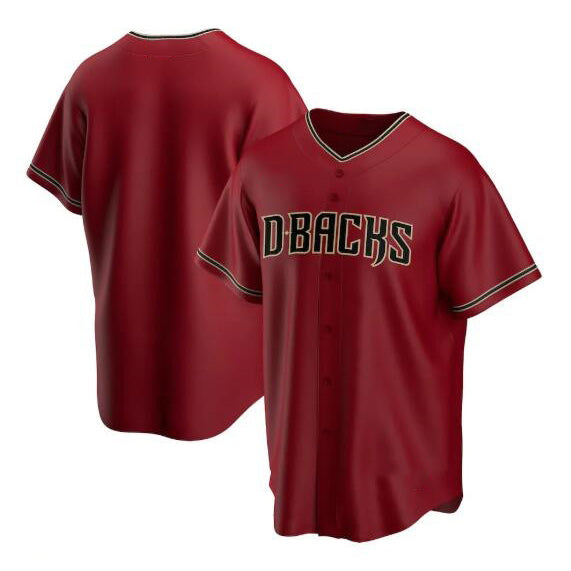 Arizona Diamondbacks Blank Red MIKSHPS Cool Base Stitched Jersey