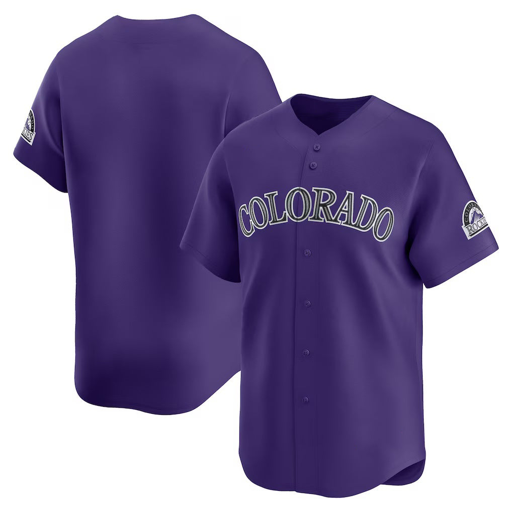 Colorado Rockies Purple MIKSHPS Alternate Limited Jersey