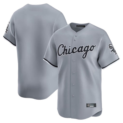 Chicago White Sox Blank Player Gray MIKSHPS Road Limited Home Stitched Jerseys
