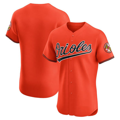 Baltimore Orioles Orange MIKSHPS Alternate 2 Elite Jersey