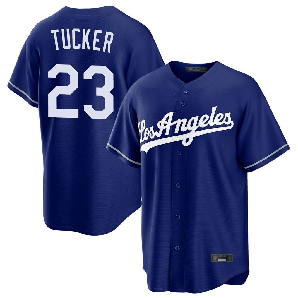 Los Angeles Dodgers #23 Kyle Tucker Player Royal MIKSHPS Game Stitched Jerseys