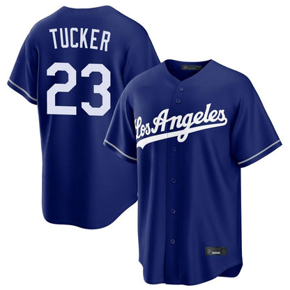 Los Angeles Dodgers #23 Kyle Tucker Player Royal MIKSHPS Game Stitched Jerseys