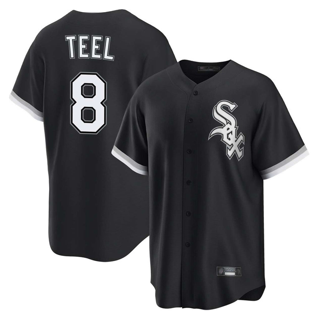 Chicago White Sox #8 Kyle Teel Player Black MIKSHPS Home Game Stitched Jerseys