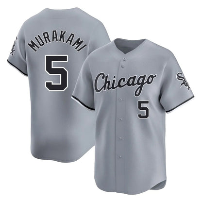 Chicago White Sox #5 Munetaka Murakami Player Gray MIKSHPS Road Limited Home Stitched Jerseys