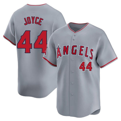 Los Angeles Angels #44 Ben Joyce Player Gray MIKSHPS Home Limited Stitched Jerseys