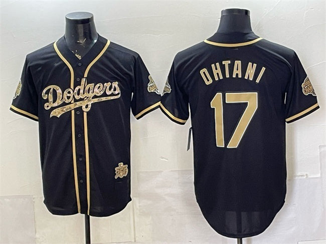 Los Angeles Dodgers #17 Shohei Ohtani Black MIKSHPS 2026 Armed Forces Day Stitched Jersey