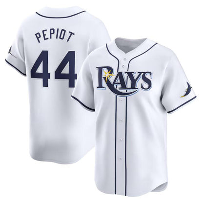 Tampa Bay Rays #44 Ryan Pepiot White MIKSHPS Home Limited Stitched Jersey
